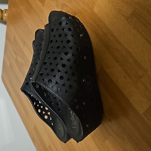 Black wedge slides - Picture 7 of 10